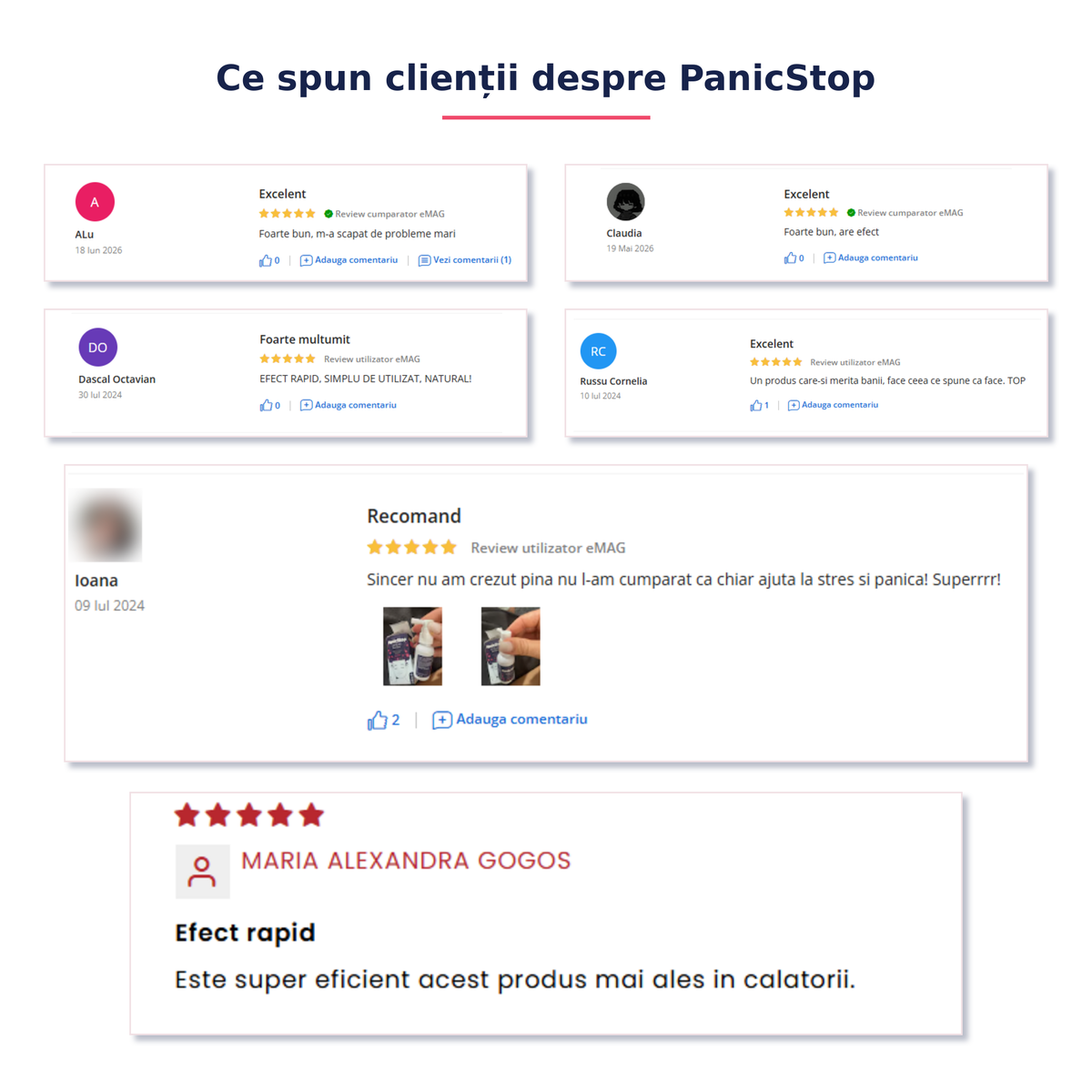 PanicStop spray 30ml – solutie rapida anti-stres