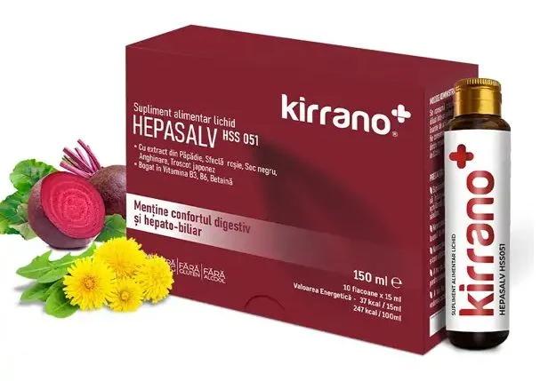 Supliment alimentar: HEPASALV HSS051 cu extract din sfeclă
