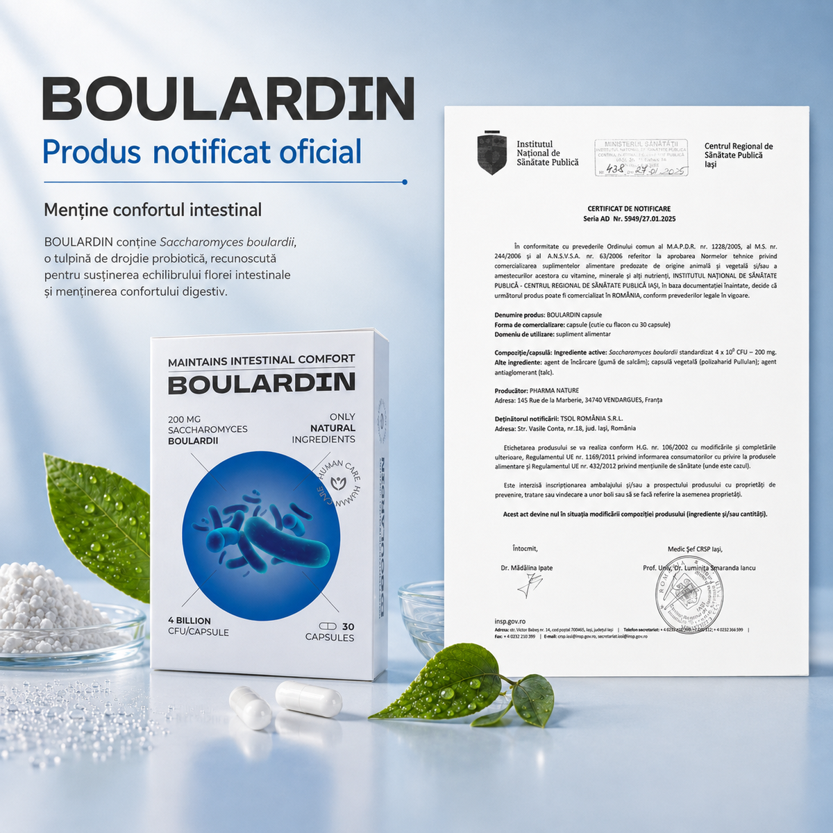 BOULARDIN, 30 capsule