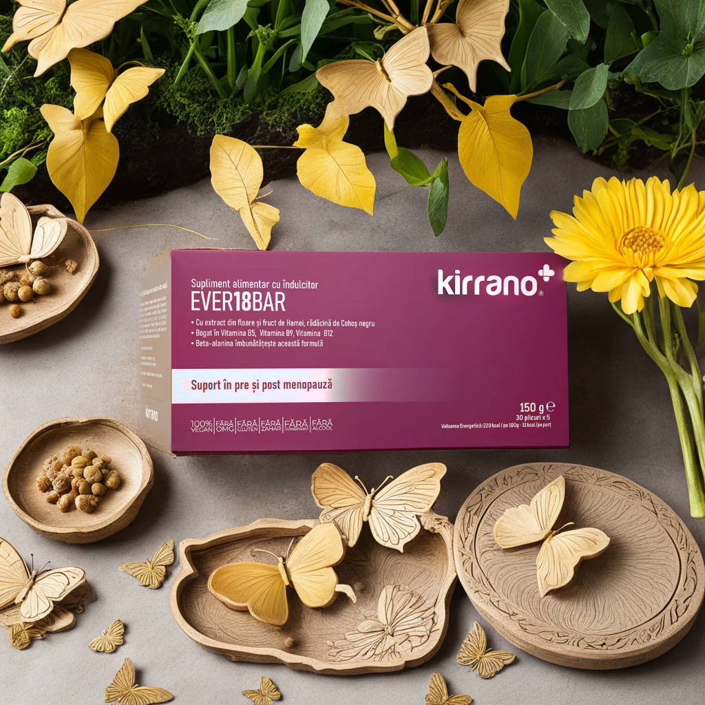 EVER18BAR – Calm & Energie! Supliment natural pentru menopauză fără bufeuri