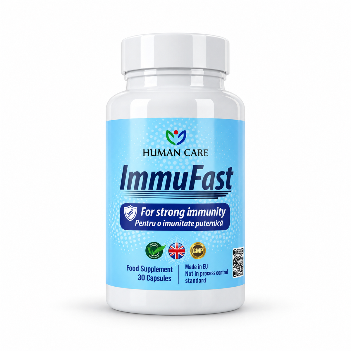 immufast — produs pe fundal alb