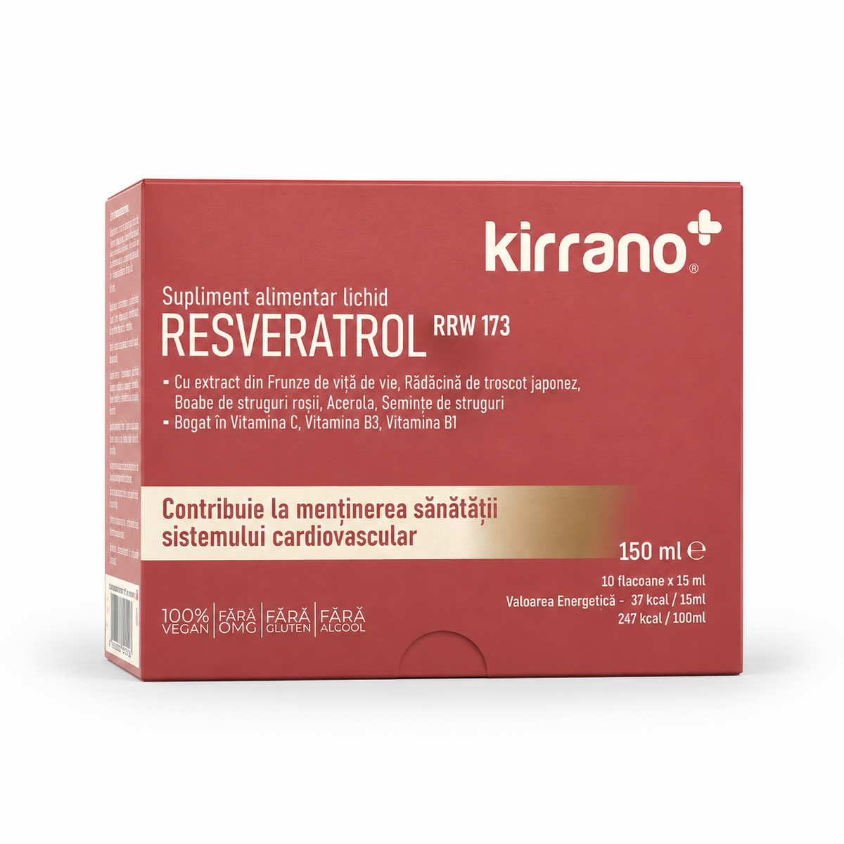 RESVERATROL - managementul vârstei si antioxidant – fundal alb