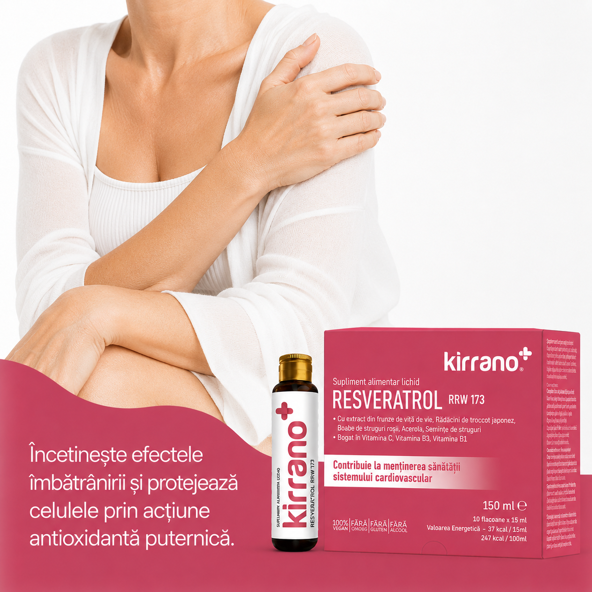 RESVERATROL, 10 shoturi x 15 ml