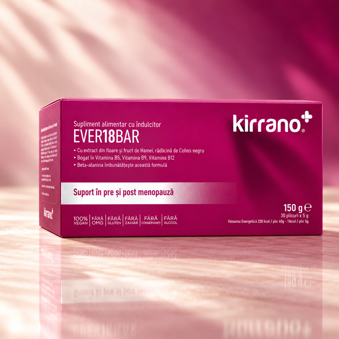 EVER18BAR – Supliment natural pentru menopauză fără bufeuri