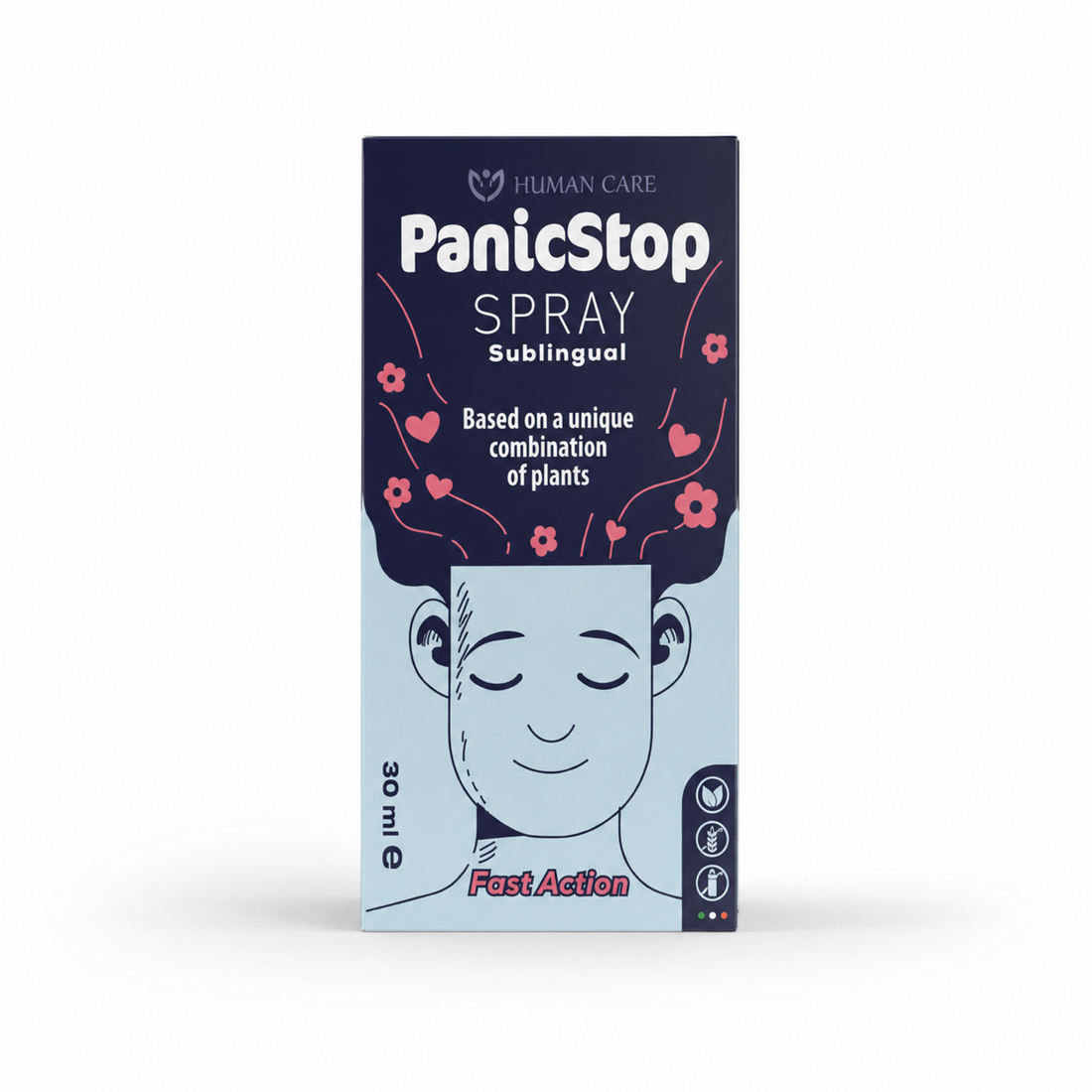 PanicStop spray 30ml – solutie rapida anti-stres