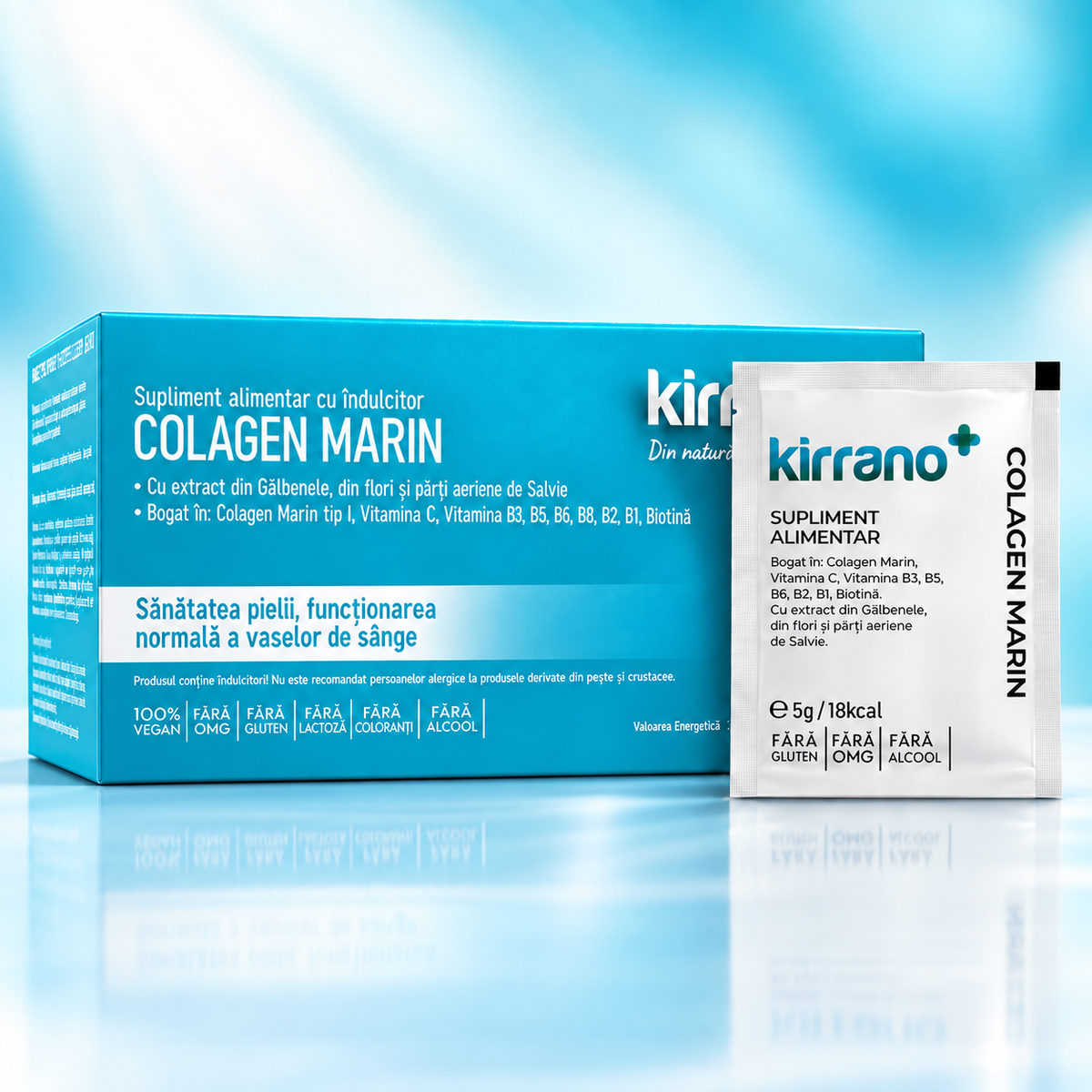 Colagen Marin –  Supliment alimentar pentru frumusețea și sănătatea pielii, a părului și a articulațiilor.
