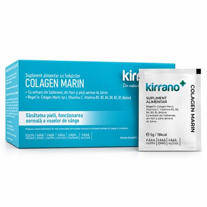 Colagen Marin –  Supliment alimentar pentru frumusețea și sănătatea pielii, a părului și a articulațiilor.