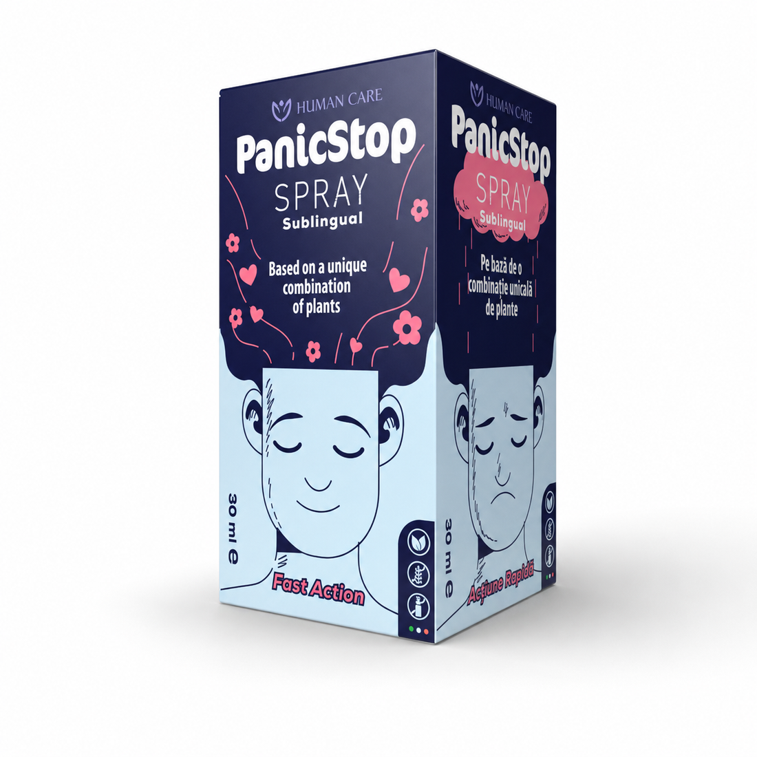 PanicStop spray 30ml – solutie rapida anti-stres