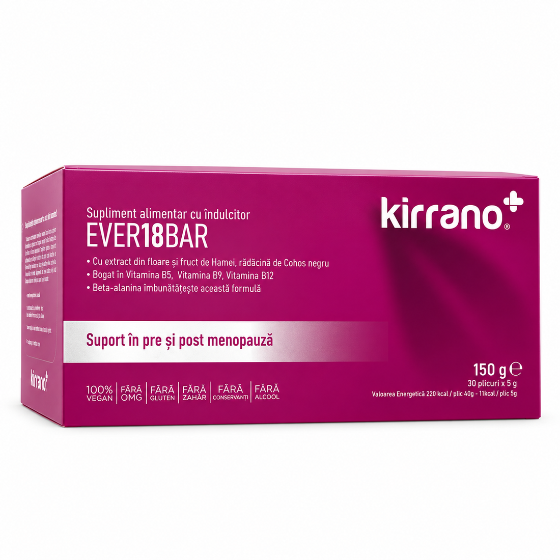 EVER18BAR – Supliment natural pentru menopauză fără bufeuri