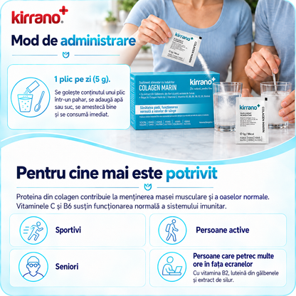 Colagen Marin –  Supliment alimentar pentru frumusețea și sănătatea pielii, a părului și a articulațiilor.
