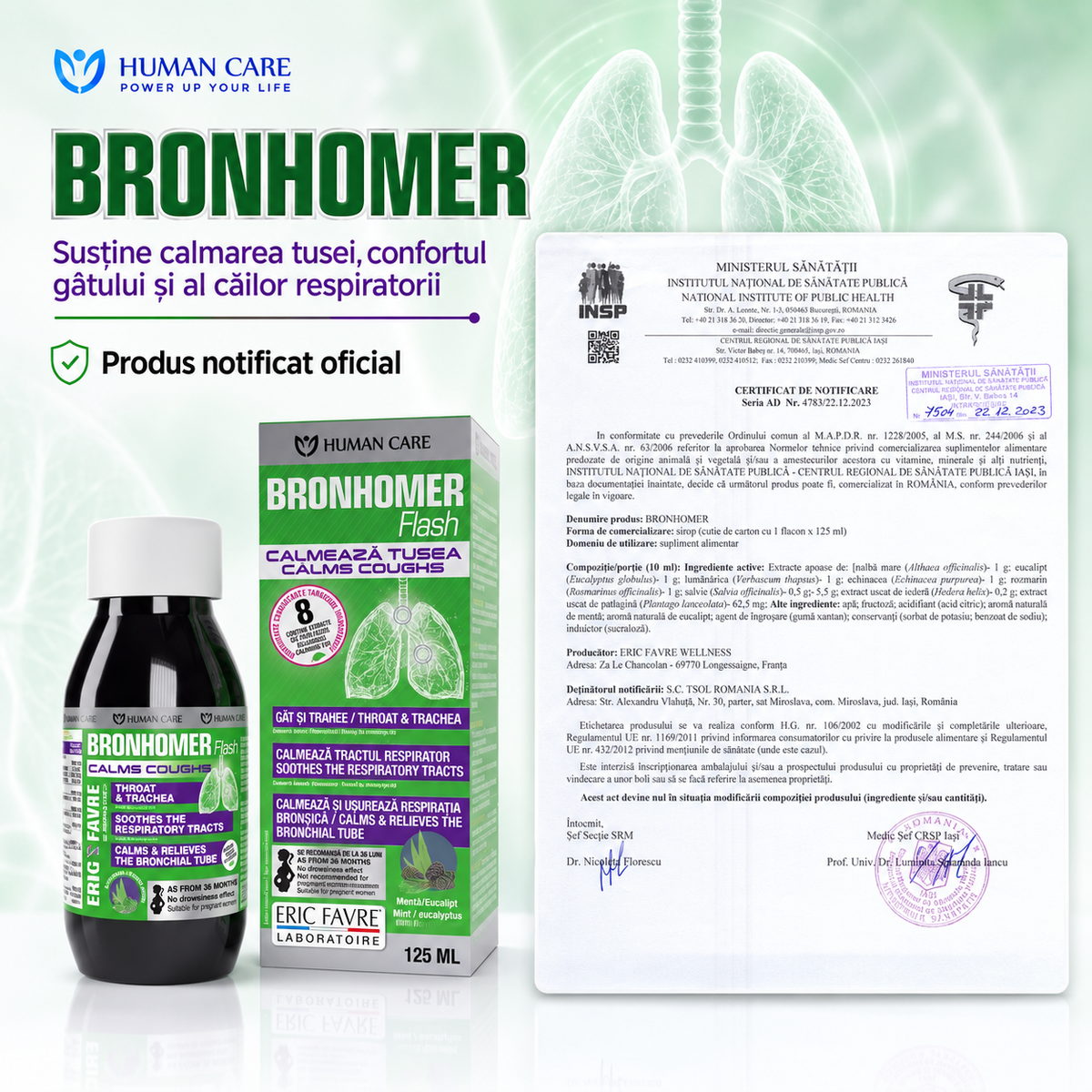 BRONHOMER, 125 ml