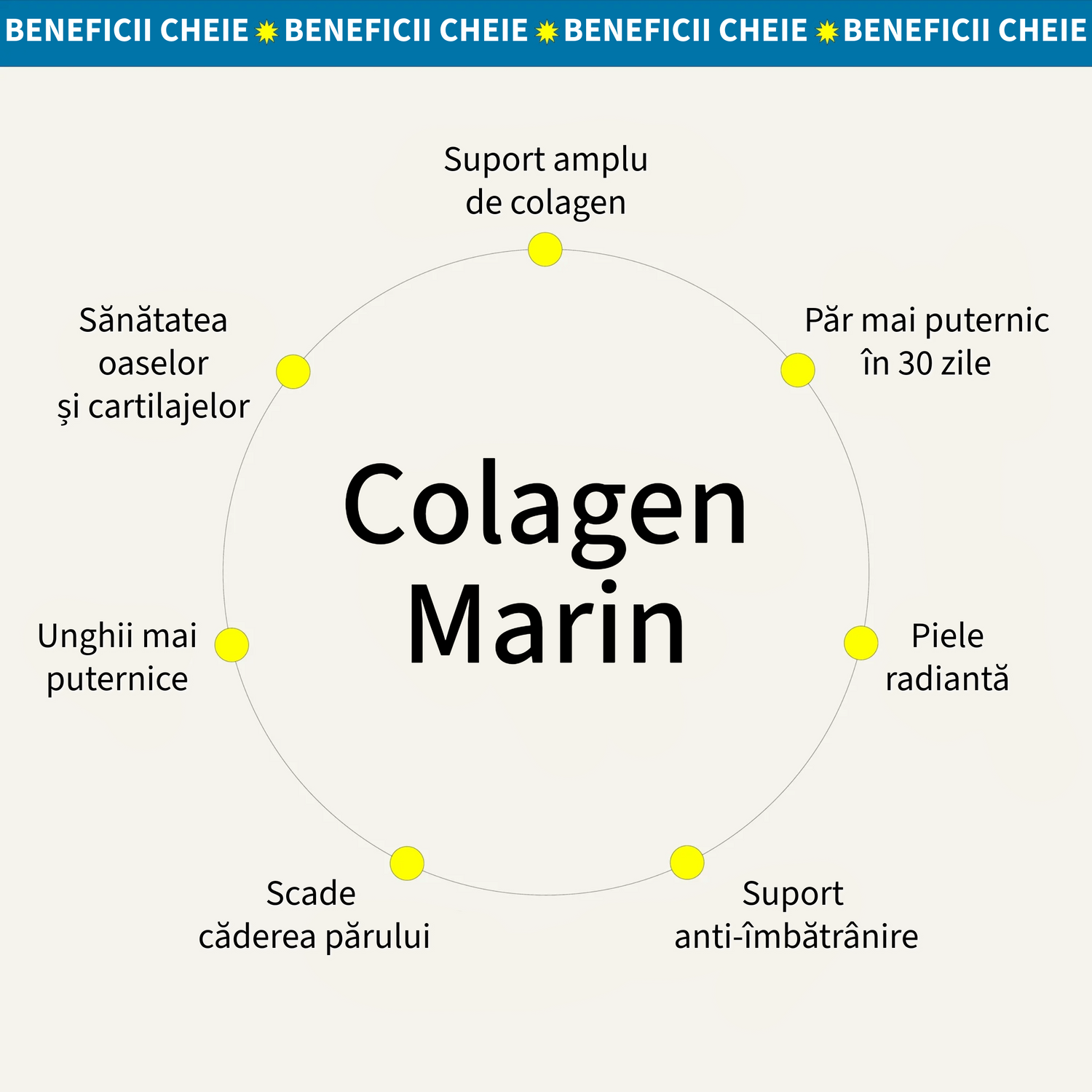 Colagen Marin –  esențial pentru frumusețea și sănătatea pielii, a părului și a articulațiilor.