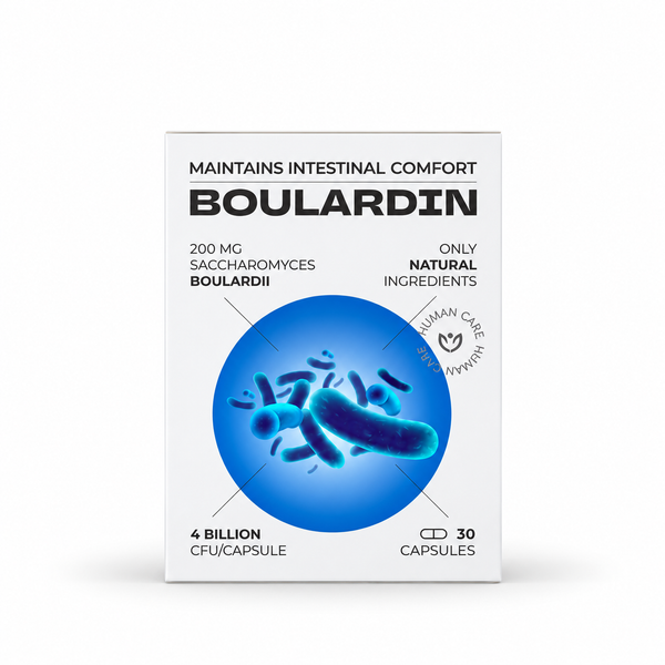 BOULARDIN, 30 capsule — vedere frontală pe fundal alb