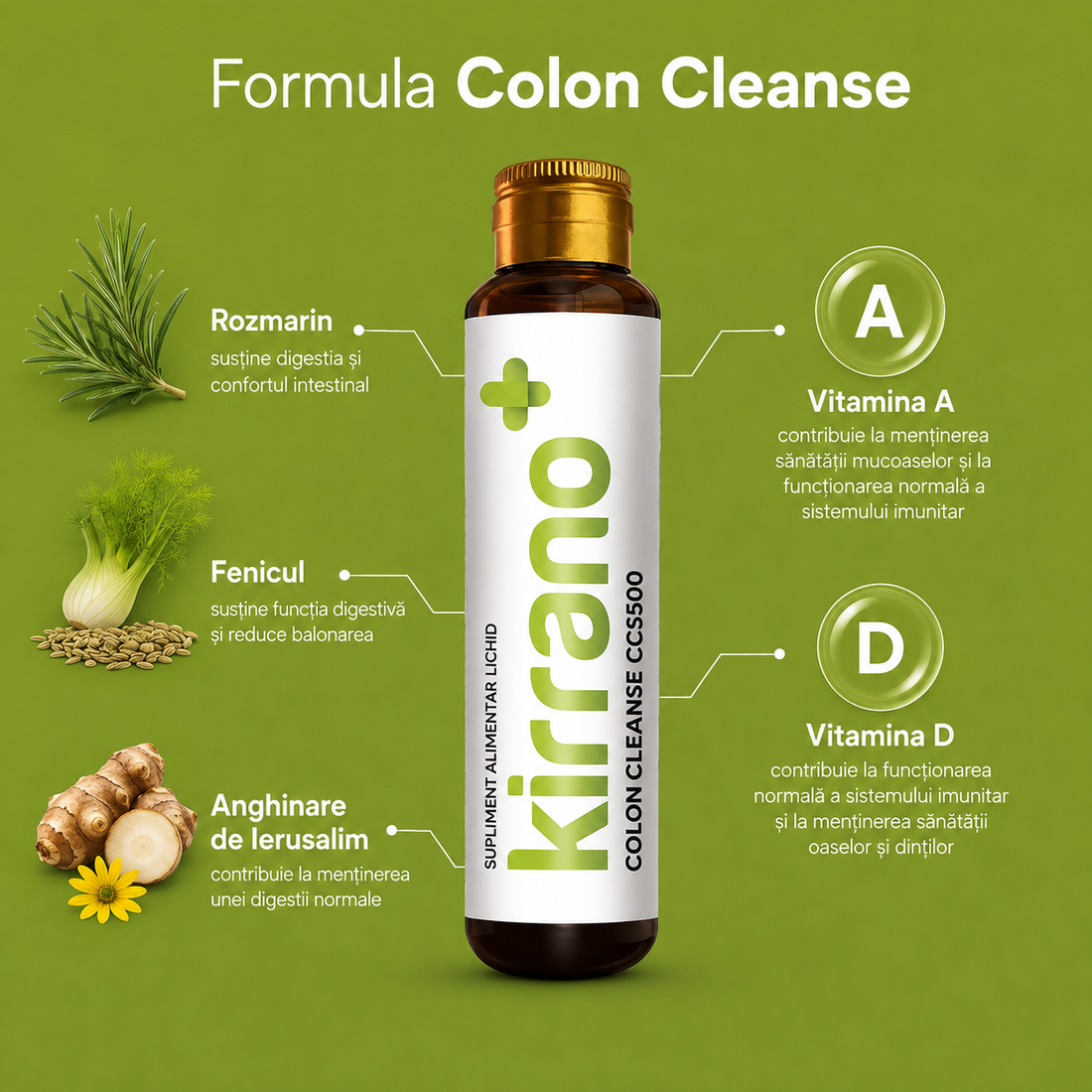 COLON CLEANSE, 10 shoturi x 15 ml
