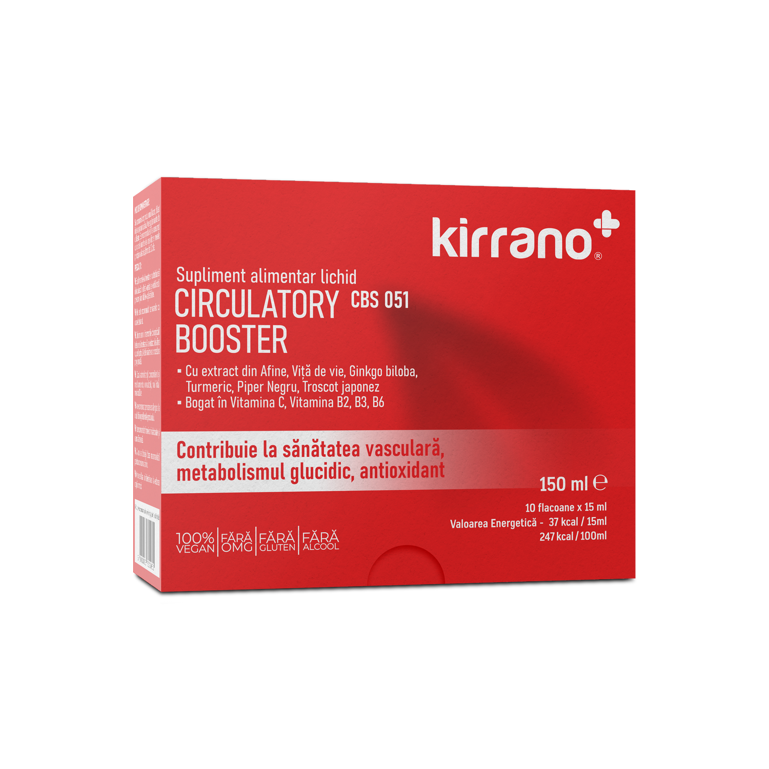 Supliment alimentar: CIRCULATORY BOOSTER CBS051 Contribuie la metabolism, antioxidant