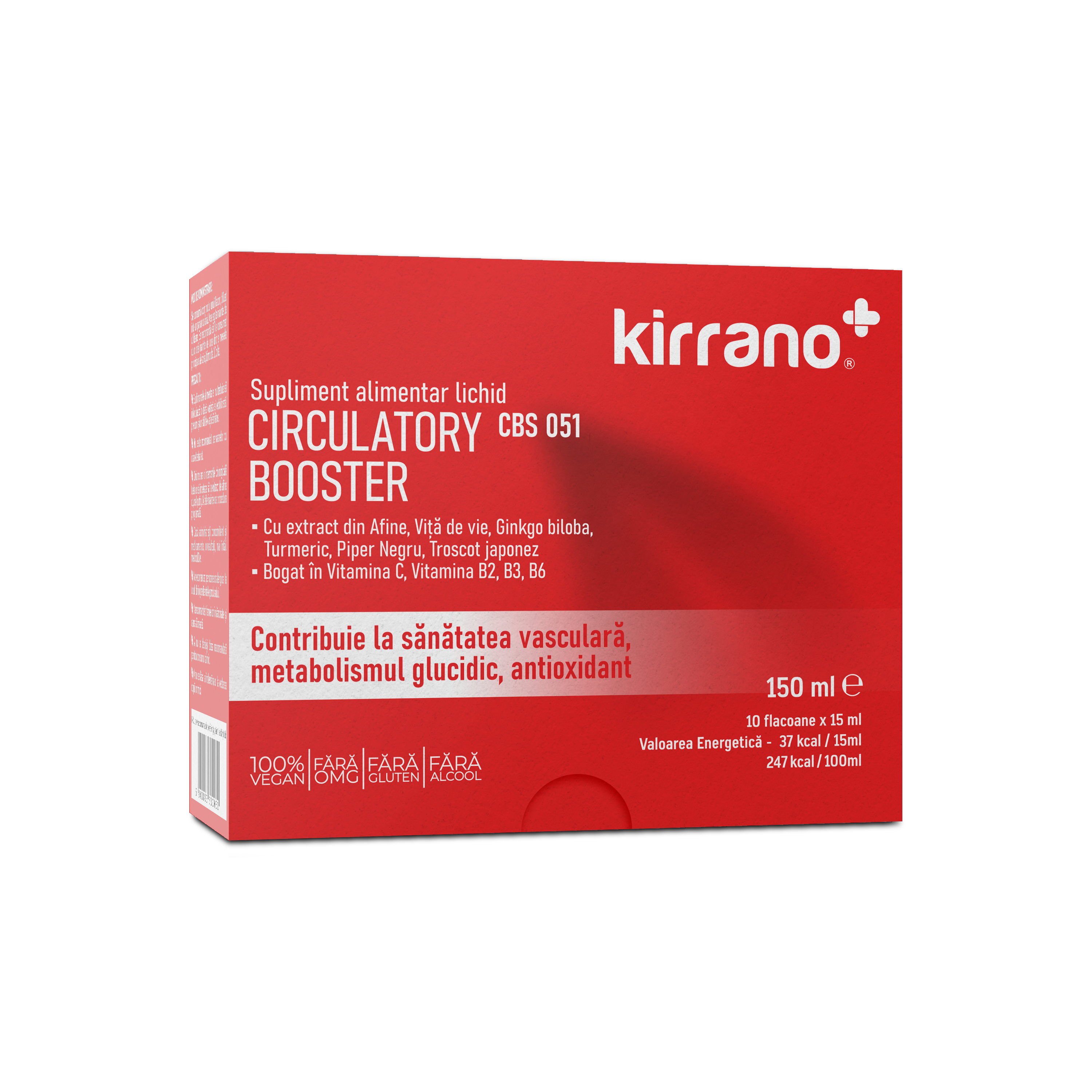 Supliment alimentar: CIRCULATORY BOOSTER CBS051 Contribuie la metabolism, antioxidant