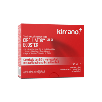 Supliment alimentar: CIRCULATORY BOOSTER CBS051 Contribuie la metabolism, antioxidant