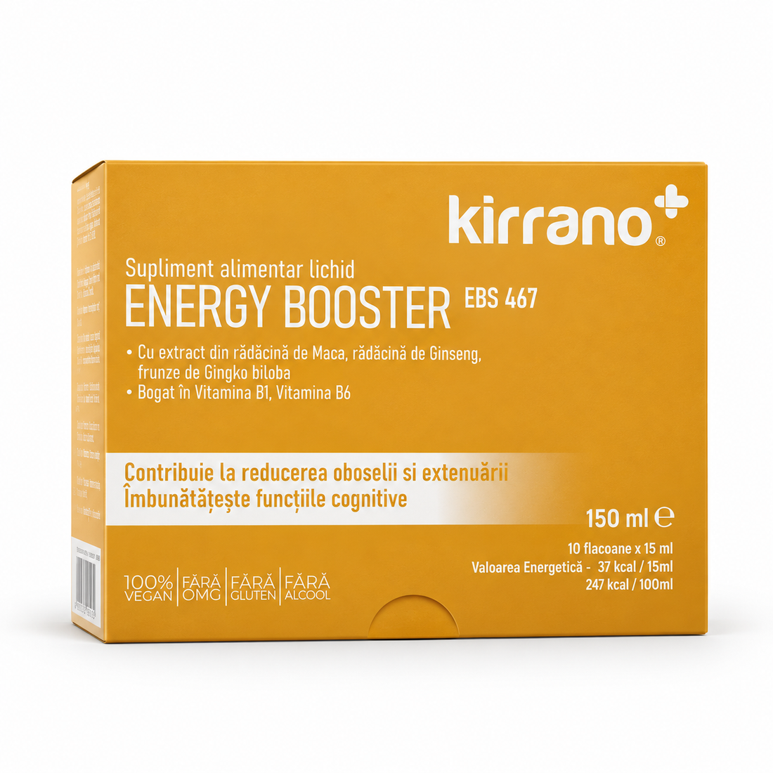 Energy Booster Kirrano – produs pe fundal alb