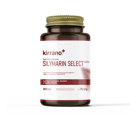SILYMARIN SELECT – Supliment natural cu extract din Armurariu pentru sănătatea ficatului