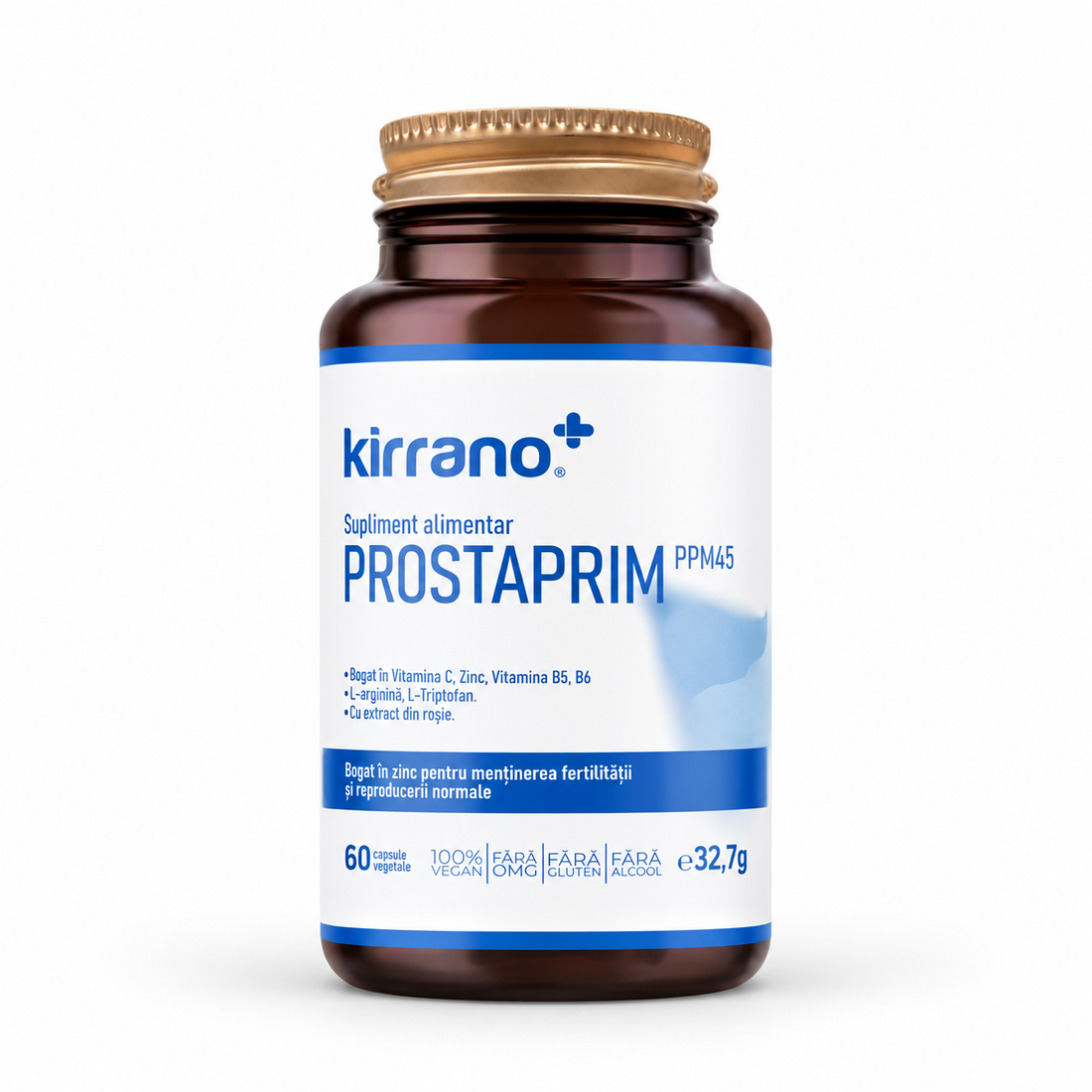 ProstaPrim - sănătatea masculină si vitalitate – fundal alb