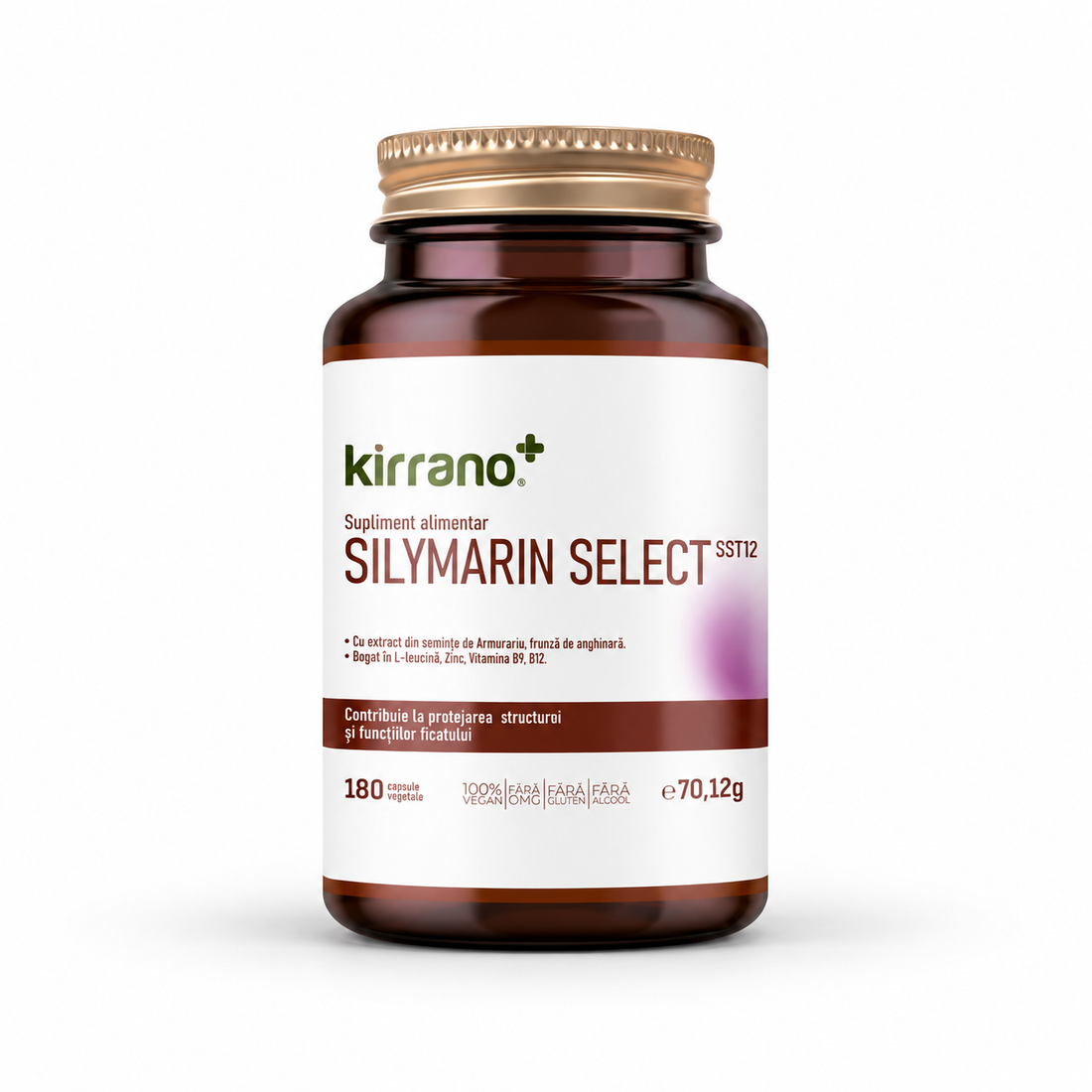 SILYMARIN SELECT – sănătatea ficatului – fundal alb