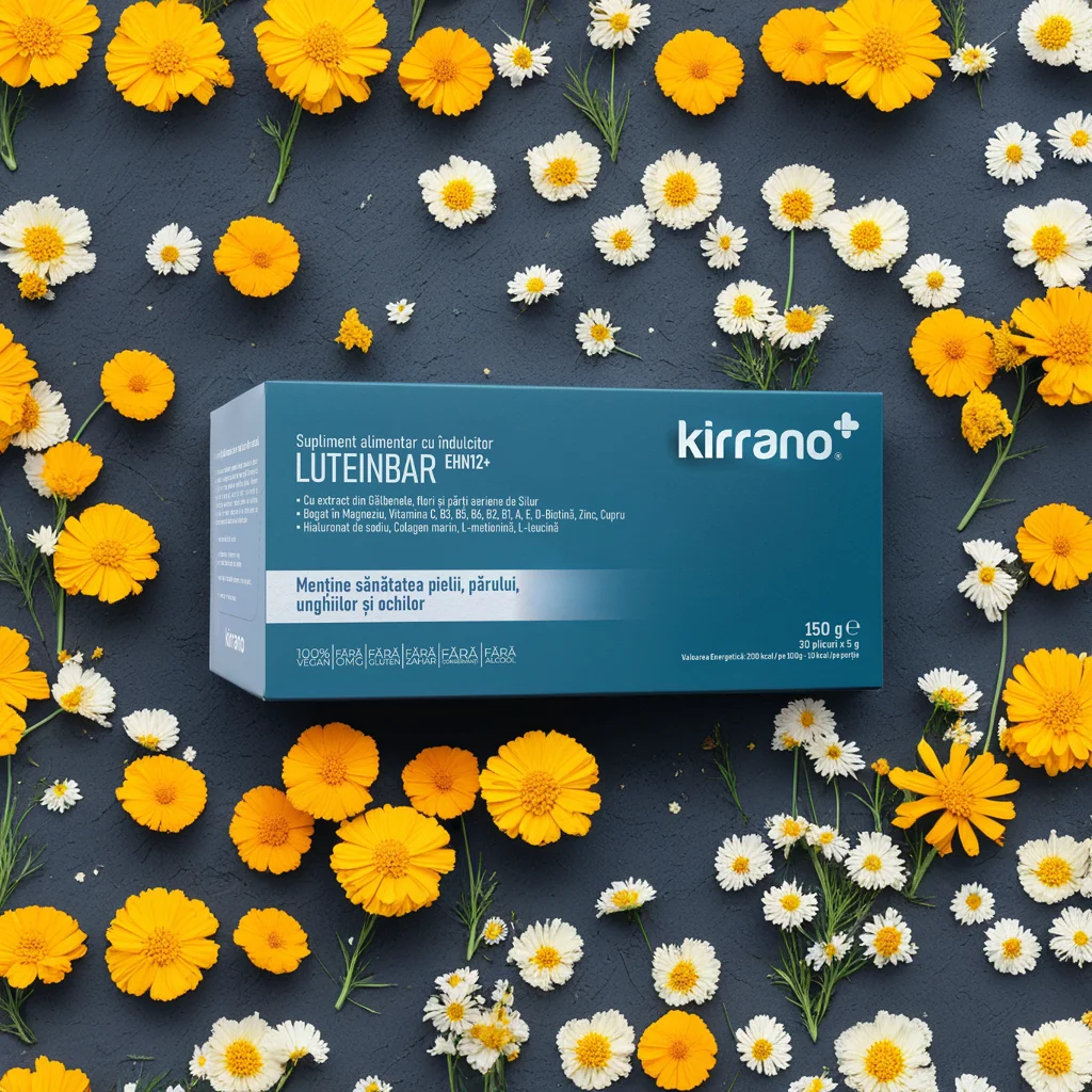 LUTEINBAR EHN12+ – Frumusețe și vitalitate din interior. Mentine sanatatea pielii, părului, unghiilor si ochilor!