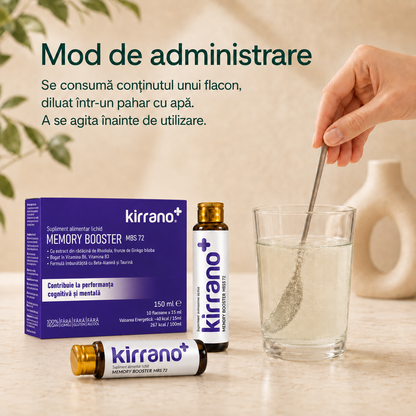 MEMORY BOOSTER, 10 shoturi x 15 ml