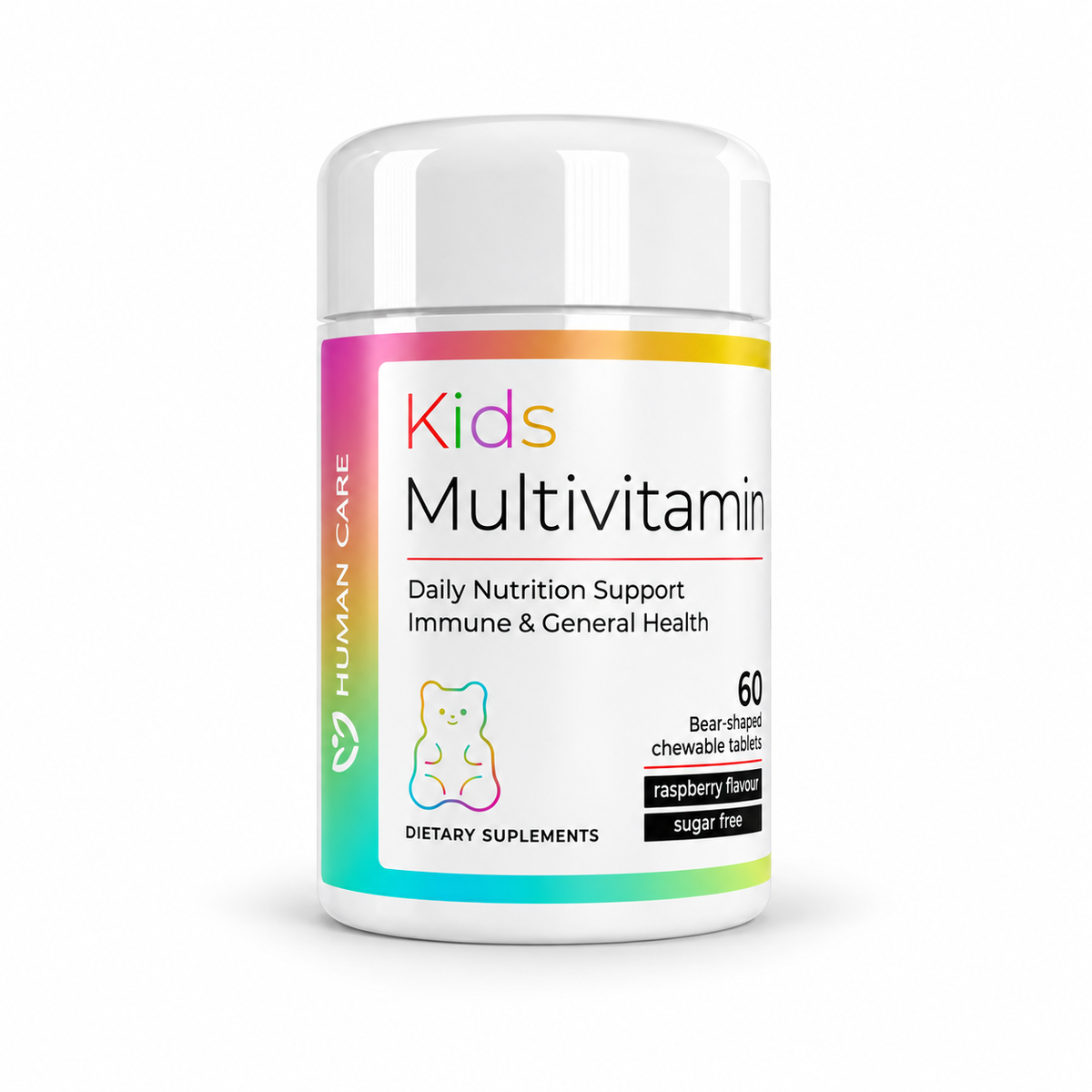 multivitamin-kids — produs pe fundal alb