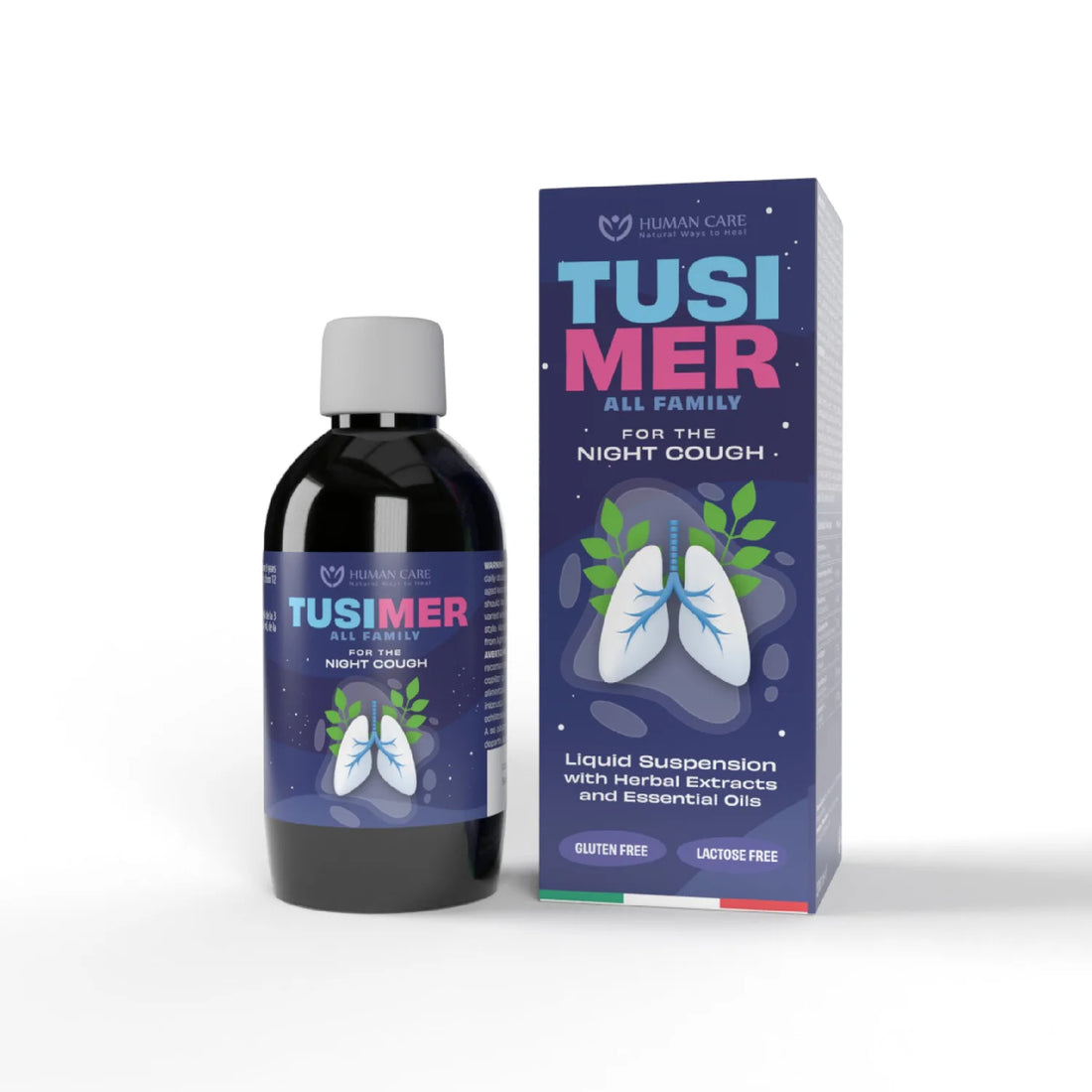 Supliment Alimentar Sirop Tusimer Night, 8 Extracte Vegetale, 125ml,