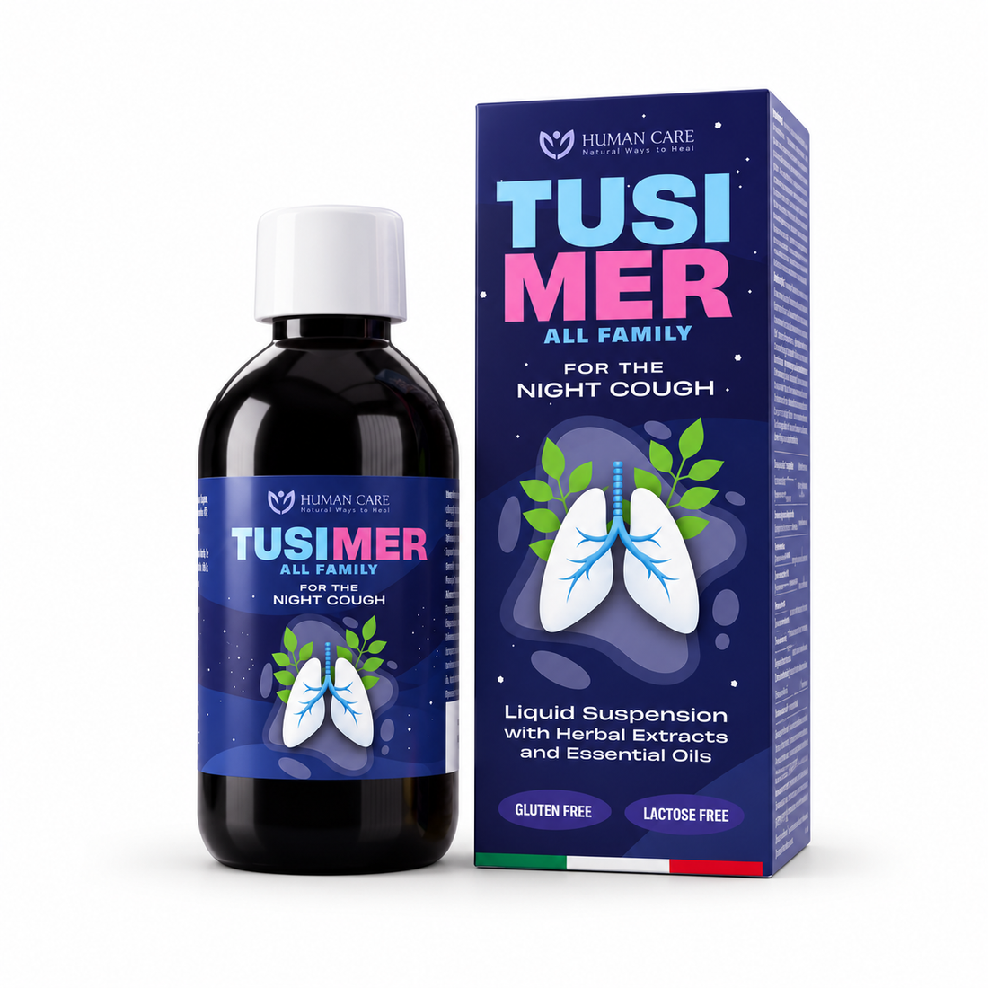 tusimer-night — produs pe fundal alb