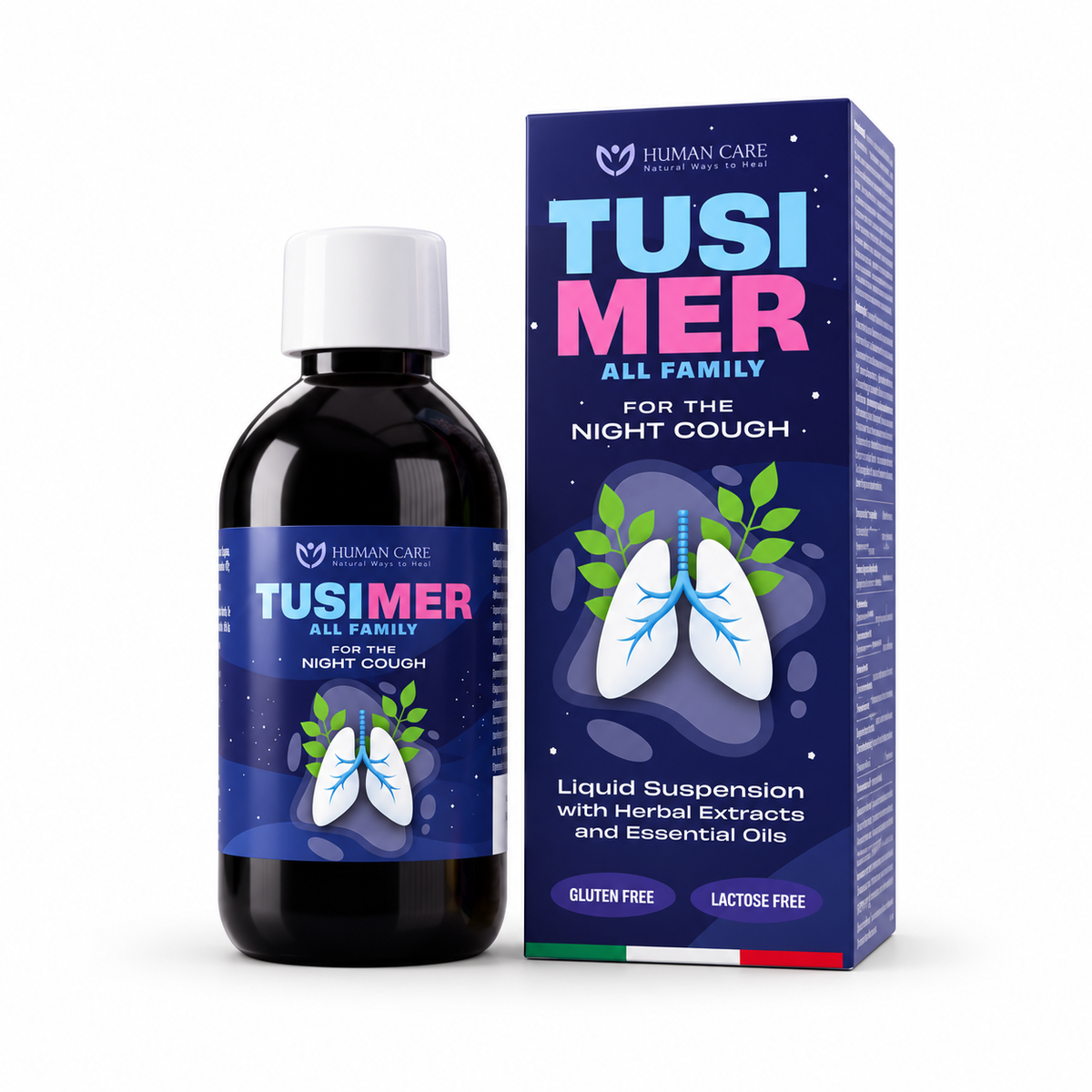 tusimer-night — produs pe fundal alb