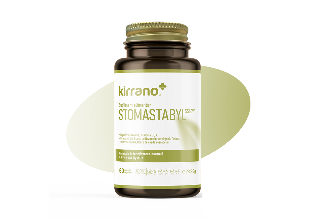 STOMASTABYL SSL690 - Armonie digestivă &amp; calm natural în fiecare capsulă